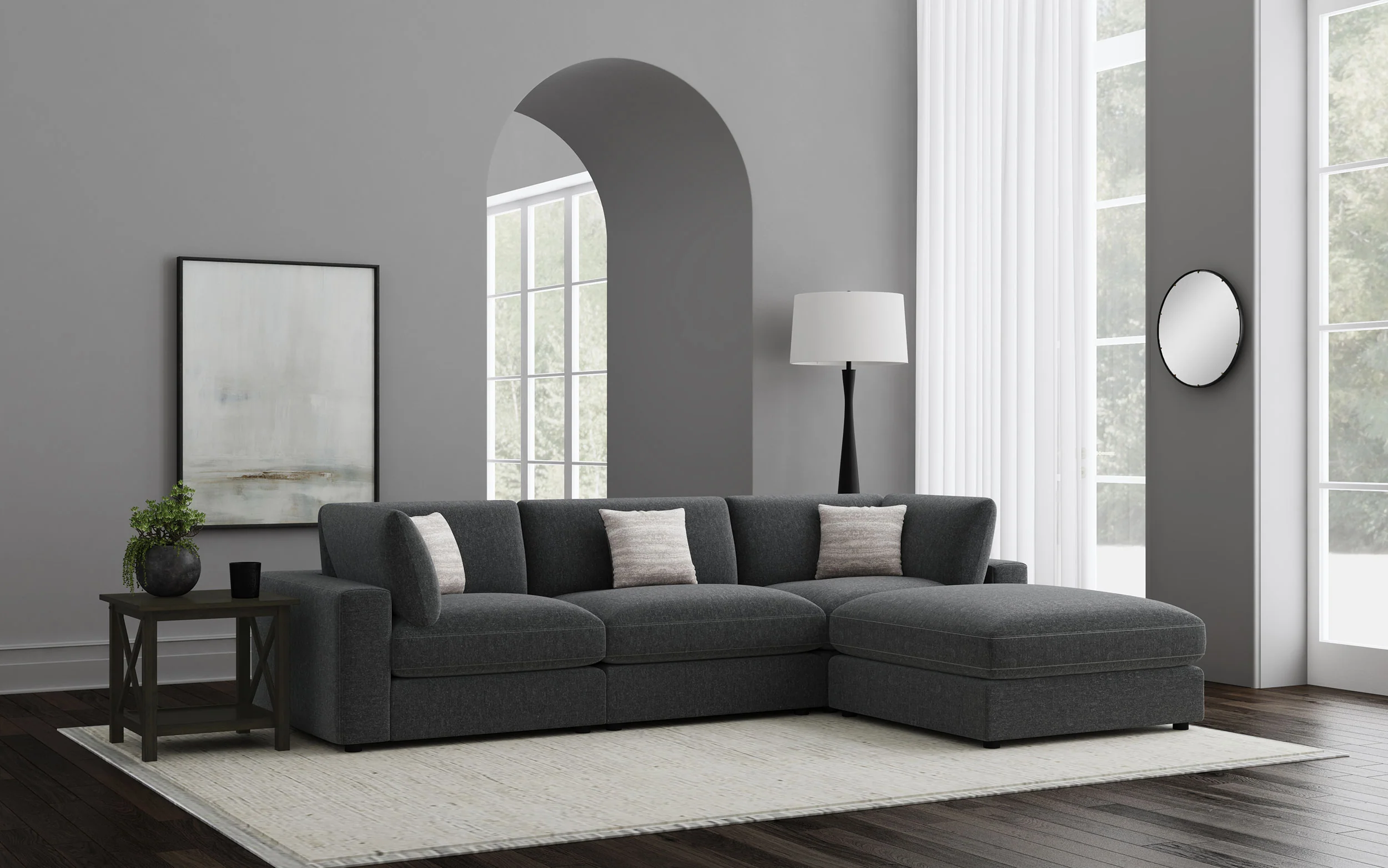 Serene Modular Sectionals sofa sets