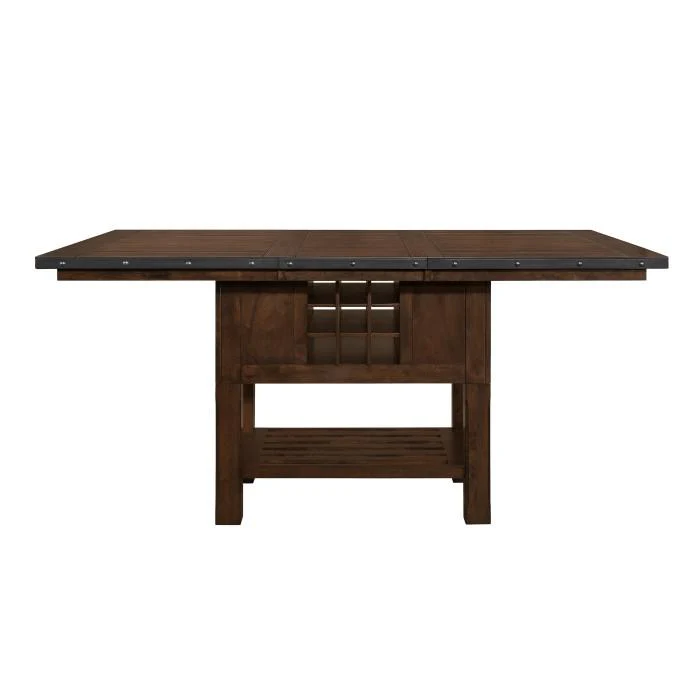 Schleiger Counter Height Dining Table in Dark Brown 5400-36XL
