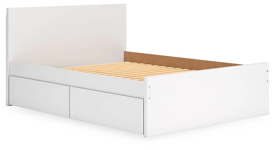 Onita Panel Bed with 1 Side Storage