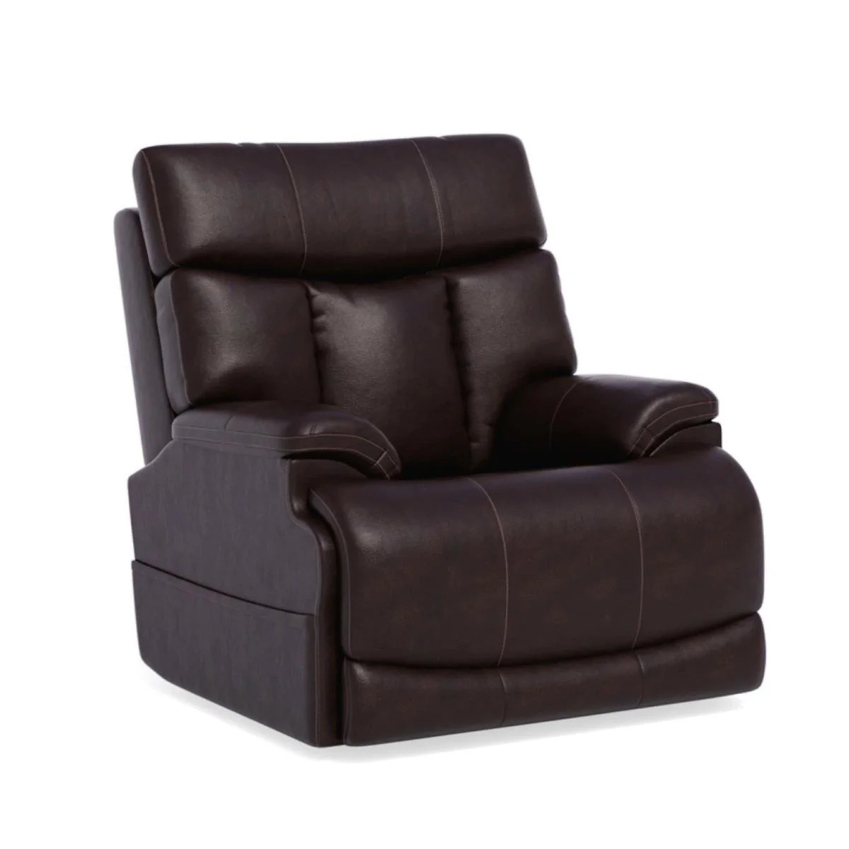 Flexsteel Clive Power Recliner with Power Headrest and Lumbar