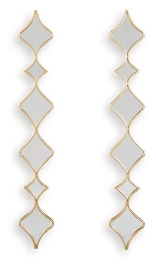 Harriswood Accent Mirror Set (Set of 2)