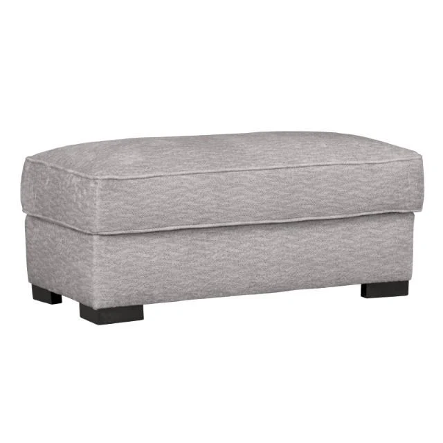 ARDENFOLD Ottoman, Beige & Gray