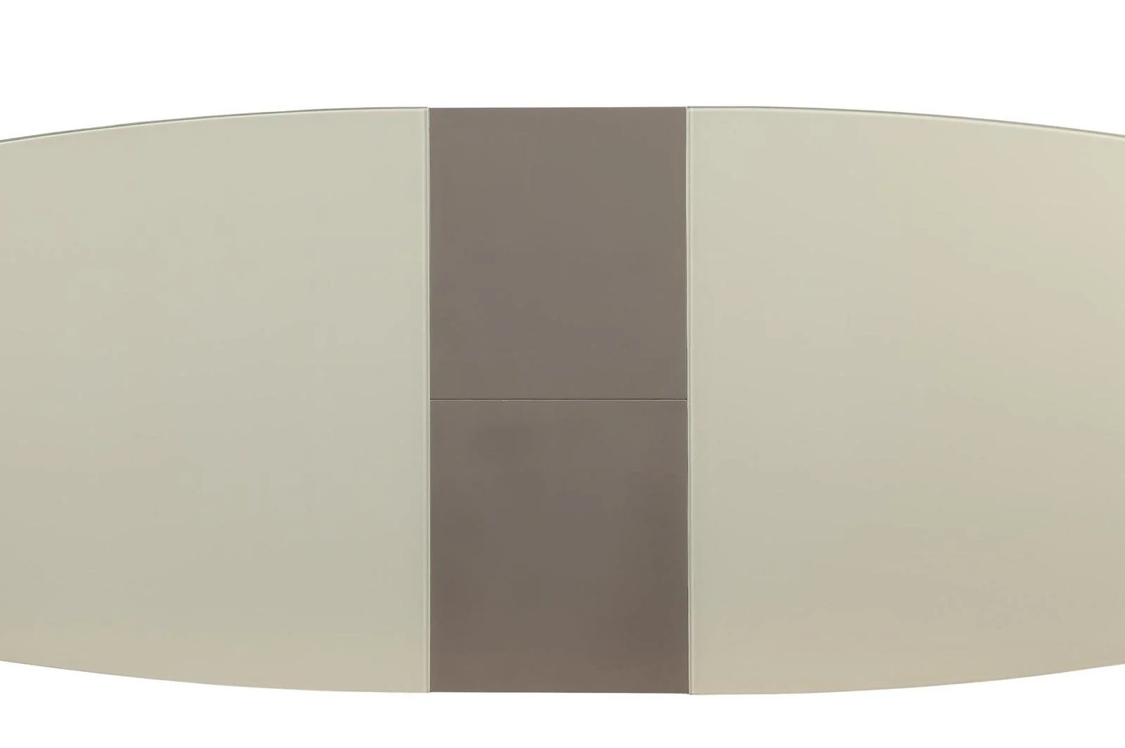 Glissand Dining Table in White & Gray 5599-71