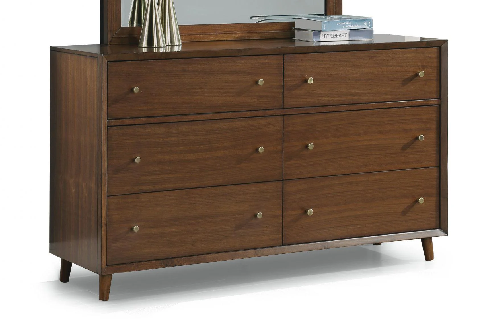 Flexsteel Wynwood Ludwig Dresser in Medium Brown