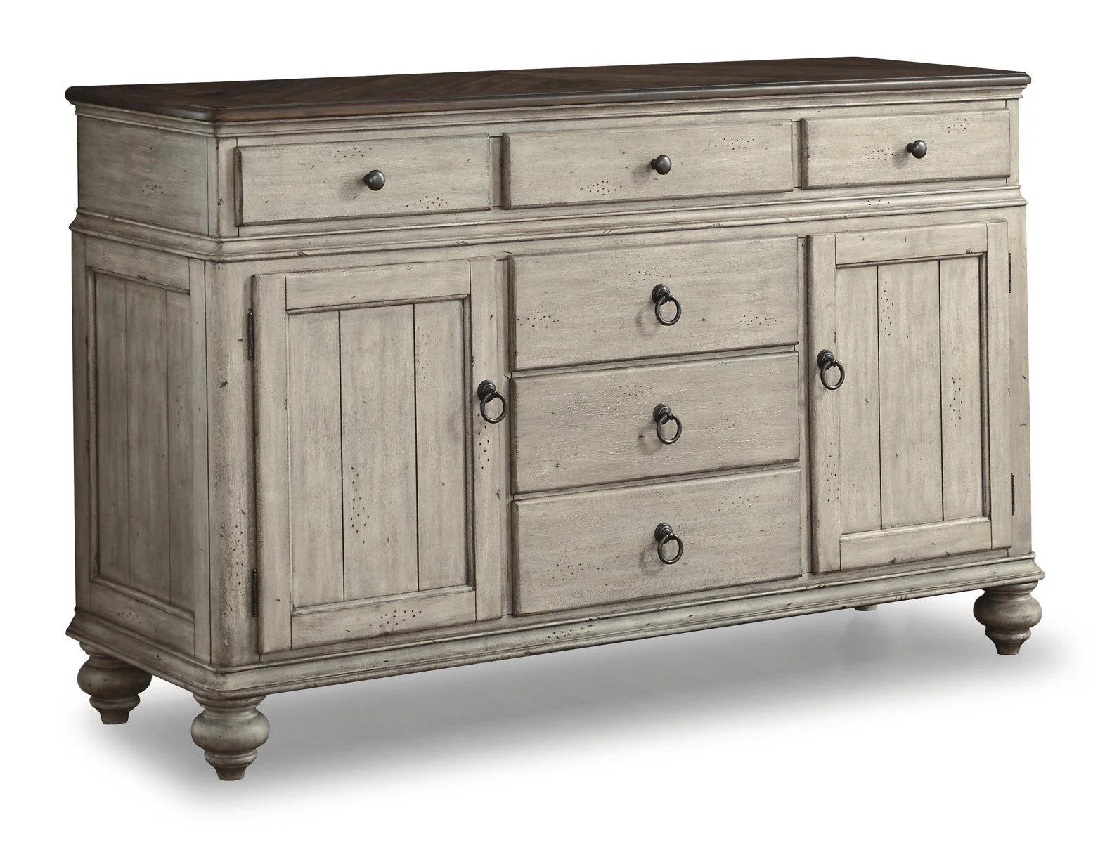Flexsteel Wynwood Plymouth Buffet in Two-Toned