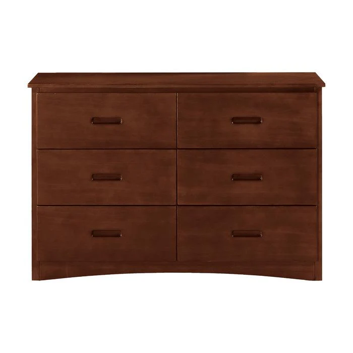Rowe 6 Drawer Dresser in Dark Cherry B2013DC-5