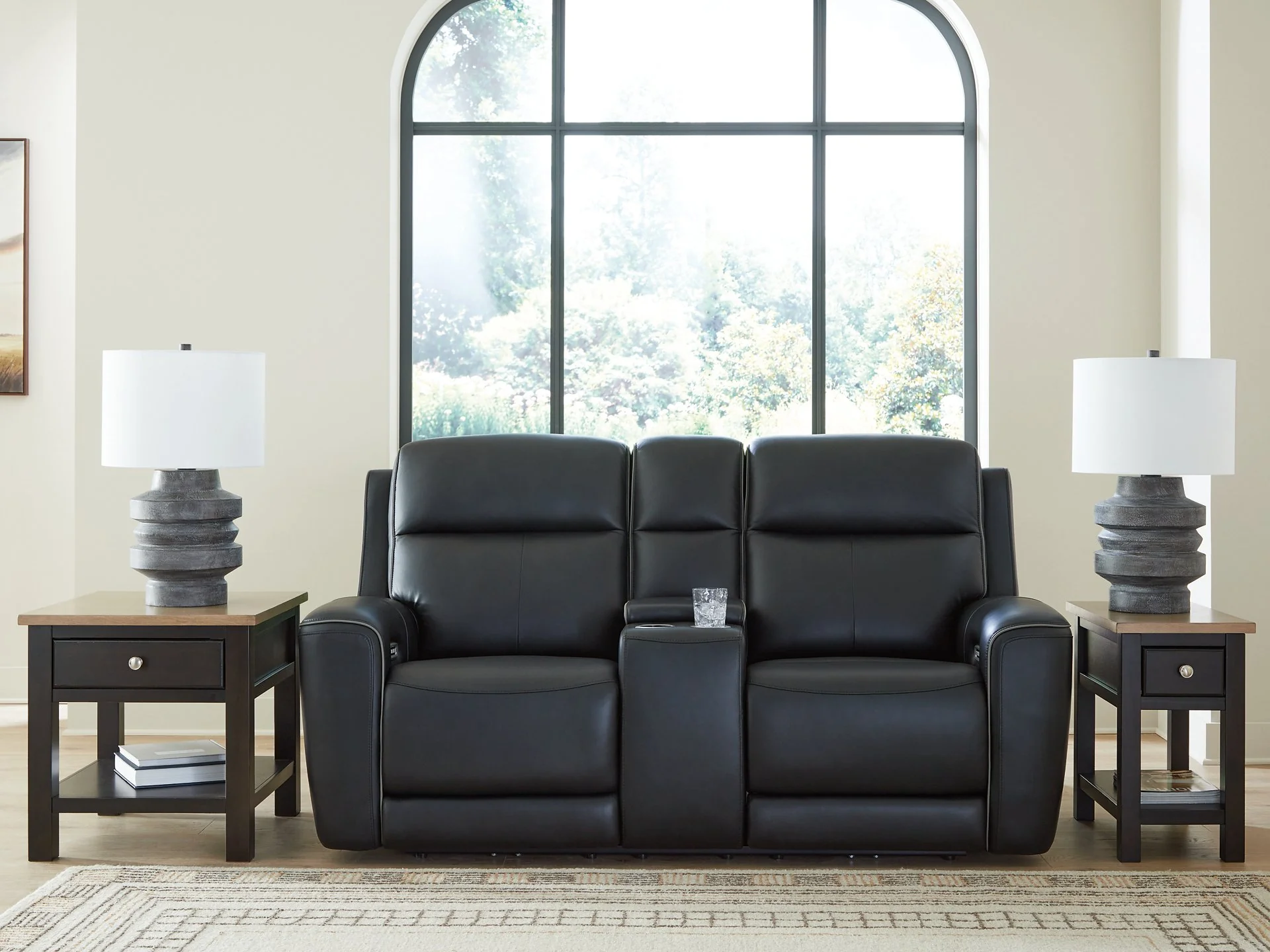 5Z-Relaxation Power Reclining Loveseat with Console