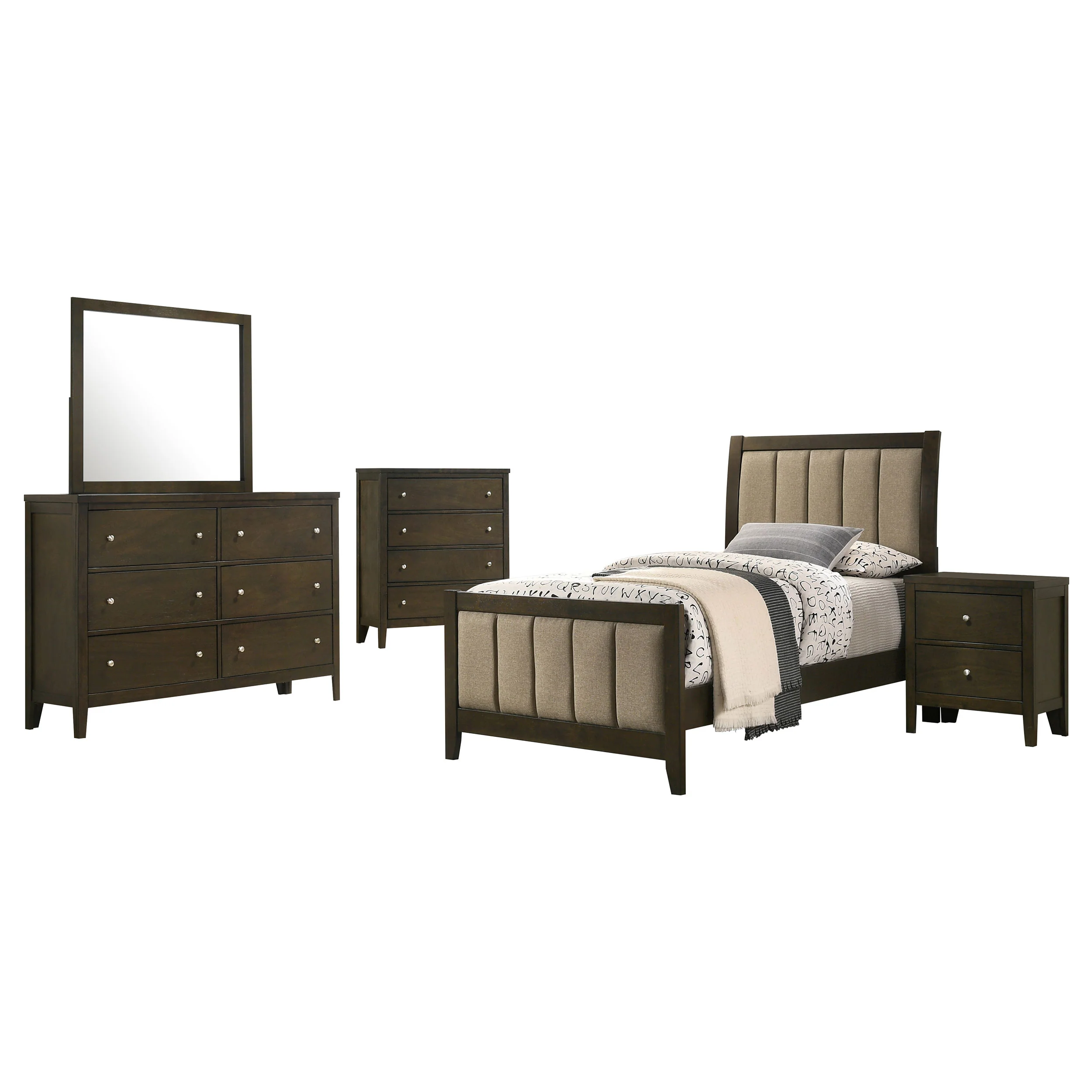 Wilkes 4 & 5 Piece Bedroom Set