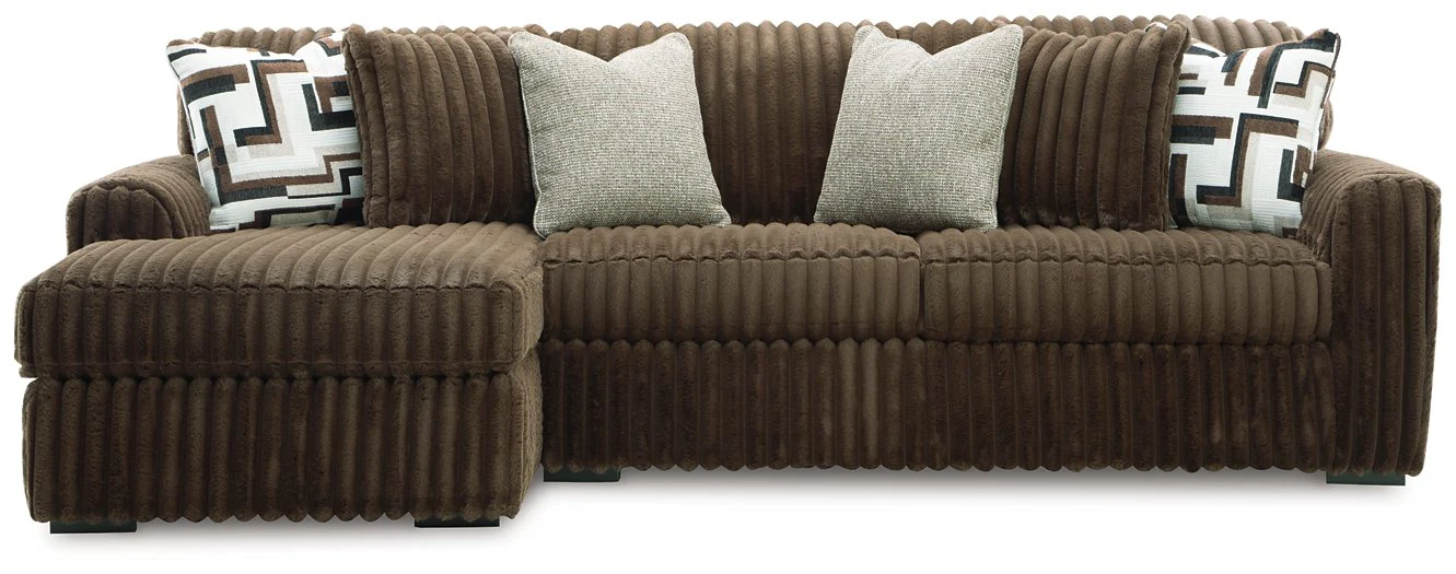 Midnight-Madness Sectional Sofa with Chaise