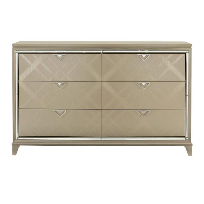 Bijou Dresser with Hidden Jewelry Drawers