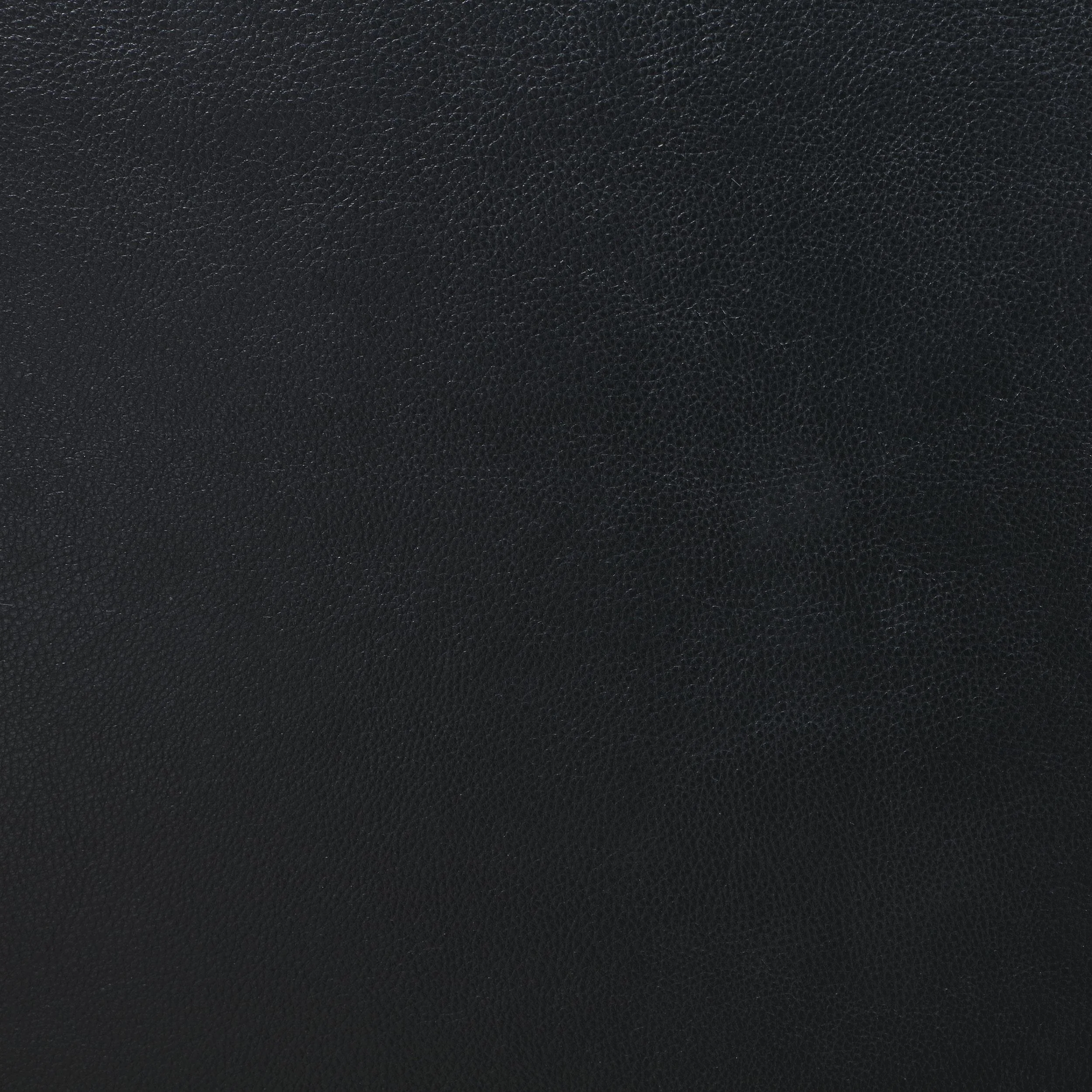 Hewitt Leather Upholstered Power Reclining Sectional Black