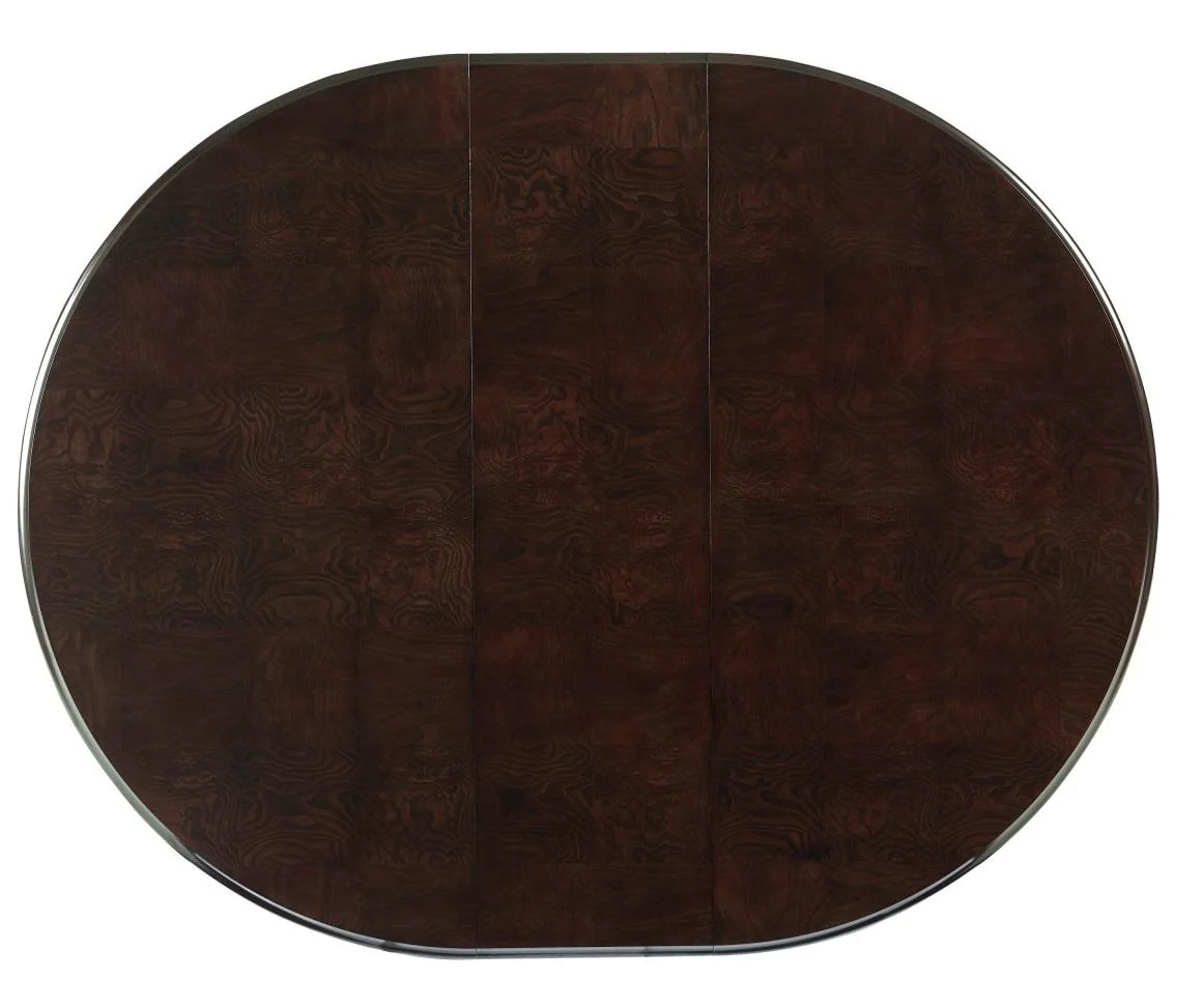 Savion Round/Oval Dining Table in Espresso 5494-76