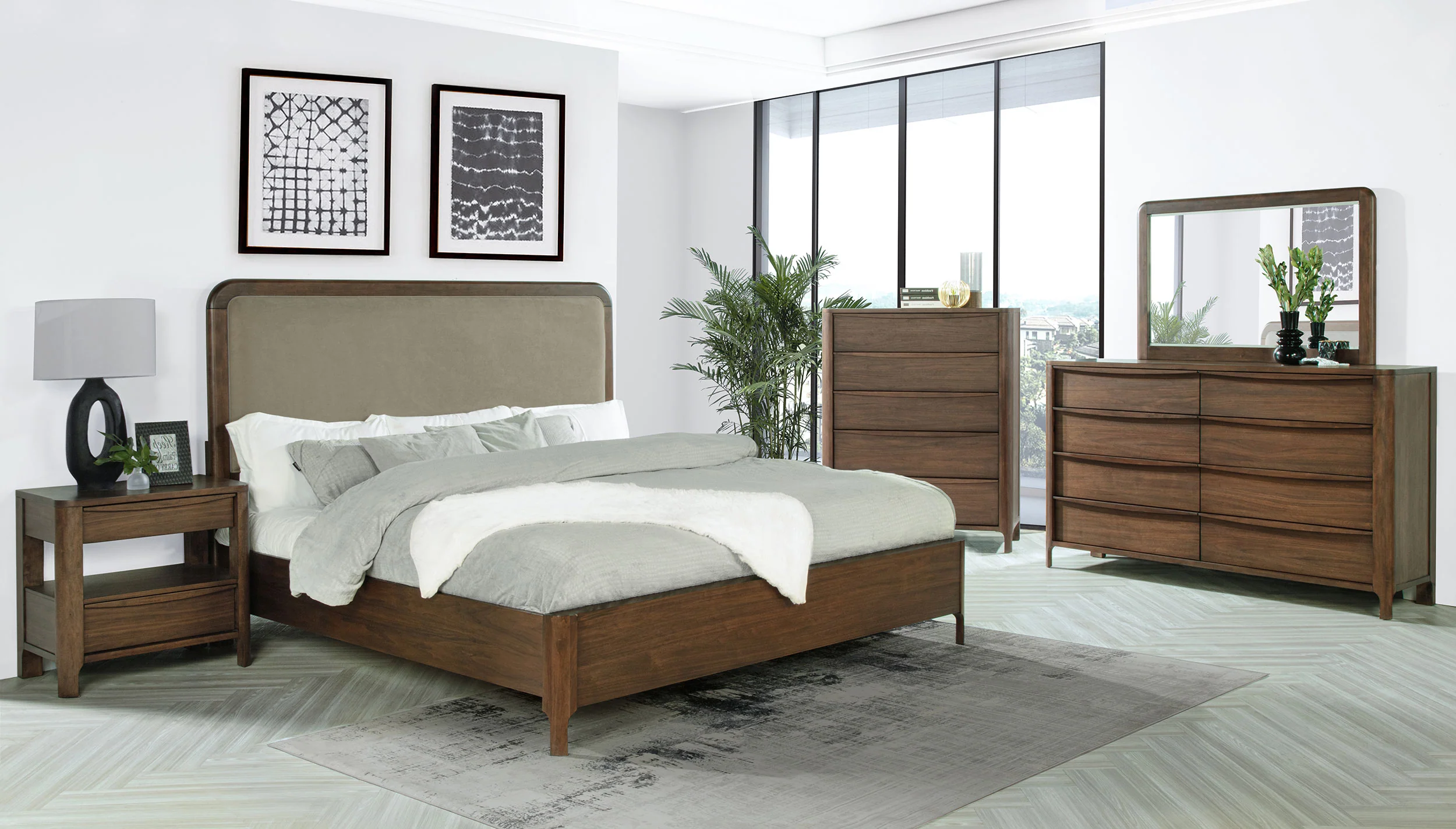 Maderia 4 & 5 Piece Bedroom Set