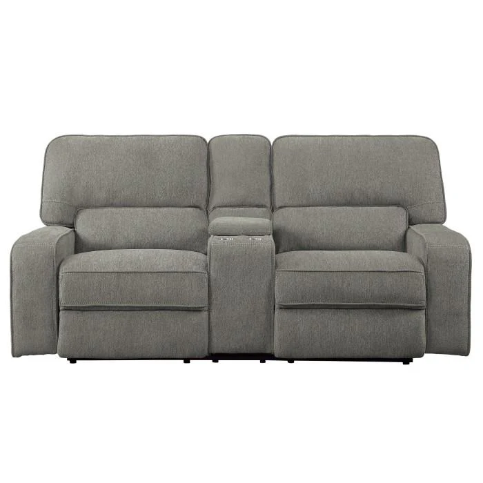 Borneo Double Reclining Loveseat in Mocha