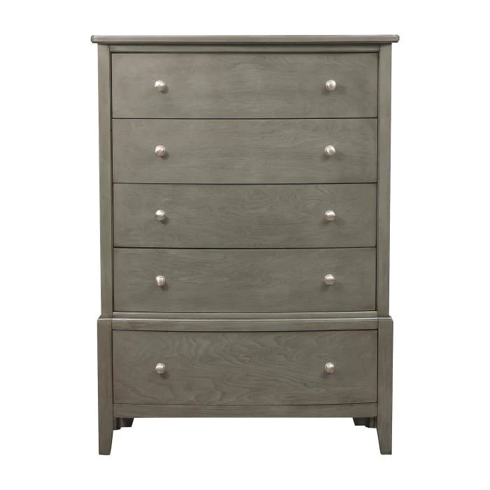 Cotterill 5 Drawer Chest in Gray 1730GY-9