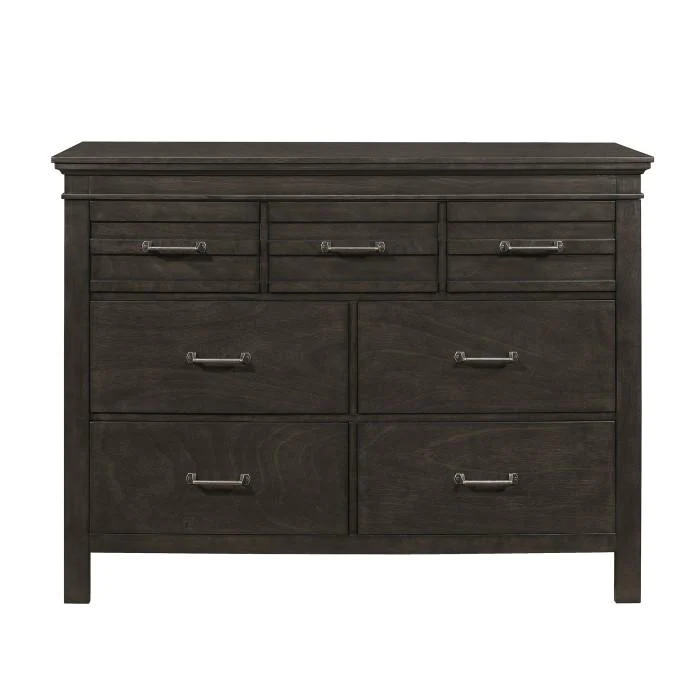 Blaire Farm Dresser in Saddle Brown Wood 1675-5