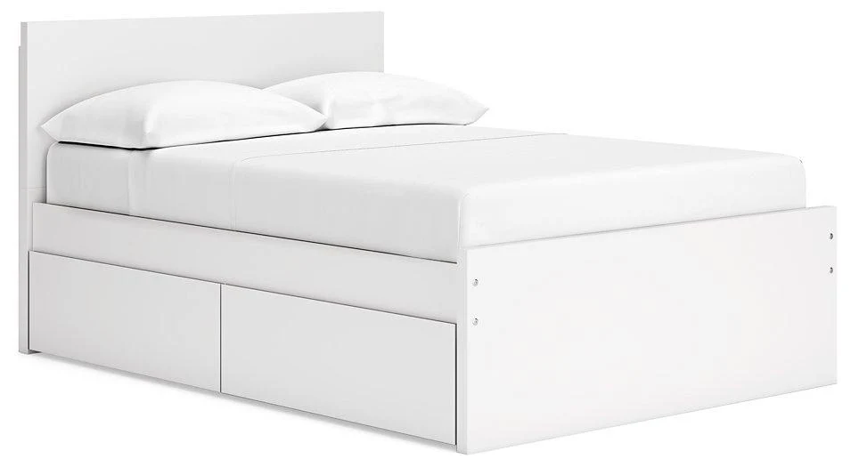 Onita Panel Bed with 1 Side Storage