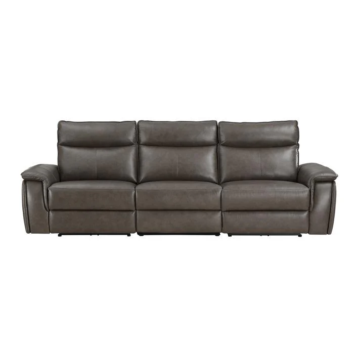 8259RFDB-3PWH - (3)Power Double Reclining Sofa with Power Headrests