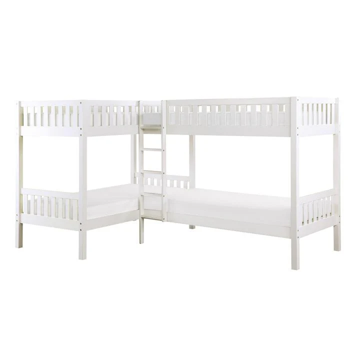 B2053CNW-1 - (3) Corner Bunk Bed