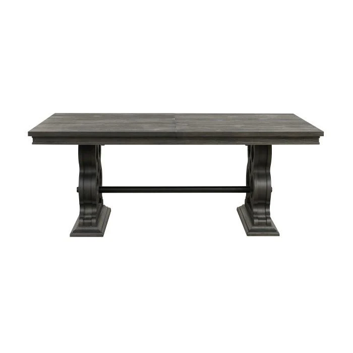 Arasina Dining Table in Dark Pewter 5559N-96