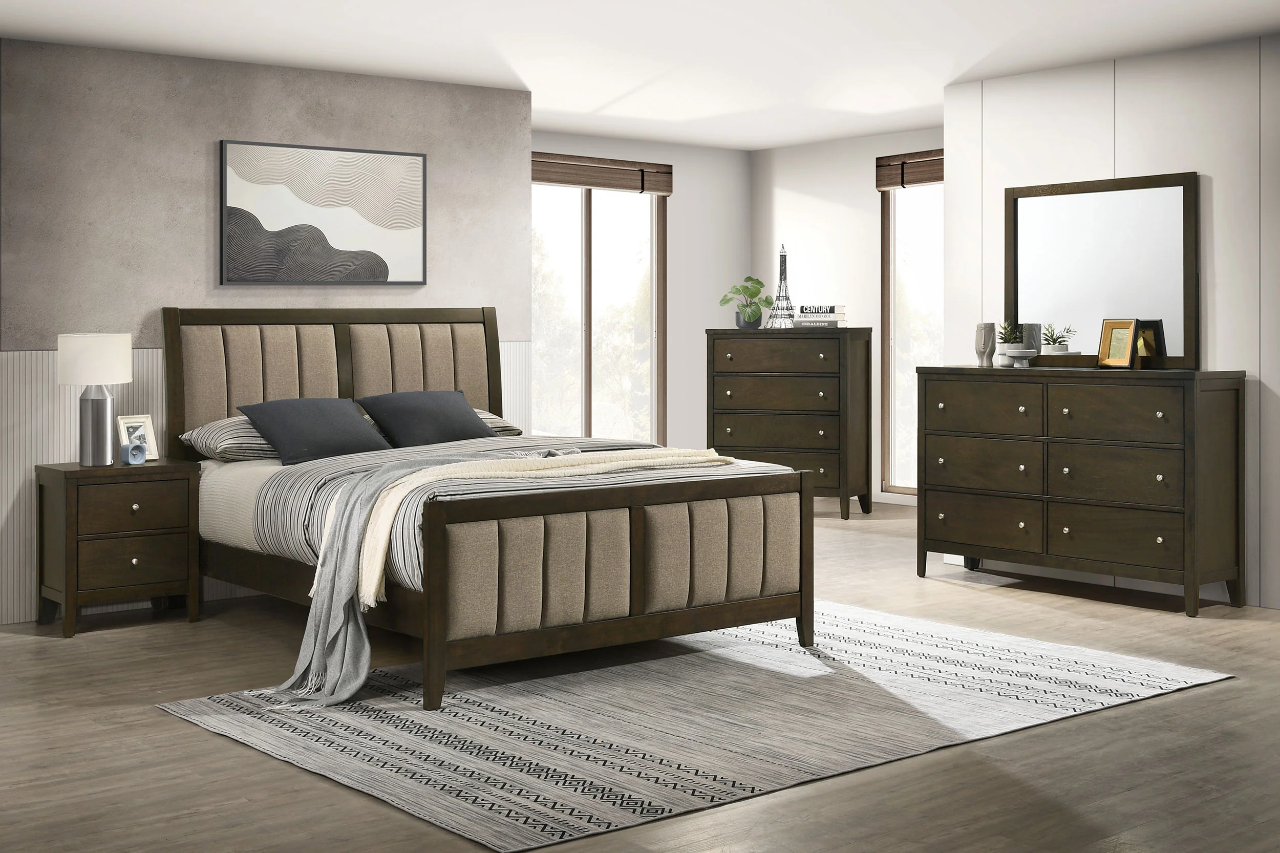 Wilkes 4 & 5 Piece Bedroom Set