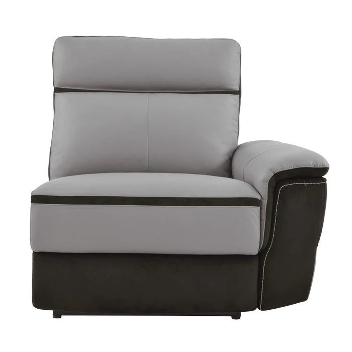 Laertes Power RSF Reclining Chair in Taupe Gray 8318-RRPW