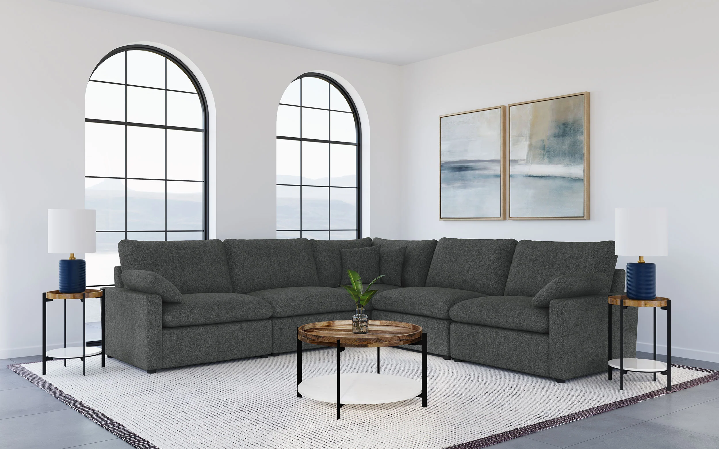 Collins Power Recliner Sectionals