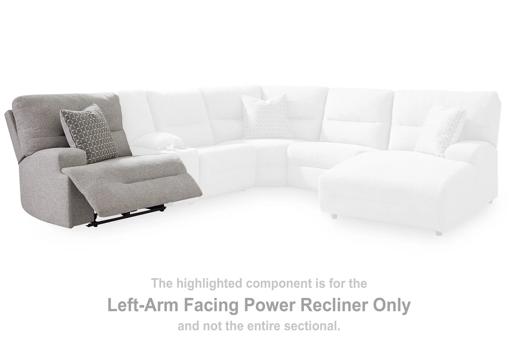 Acklen Place Power Reclining Sectional with Chaise