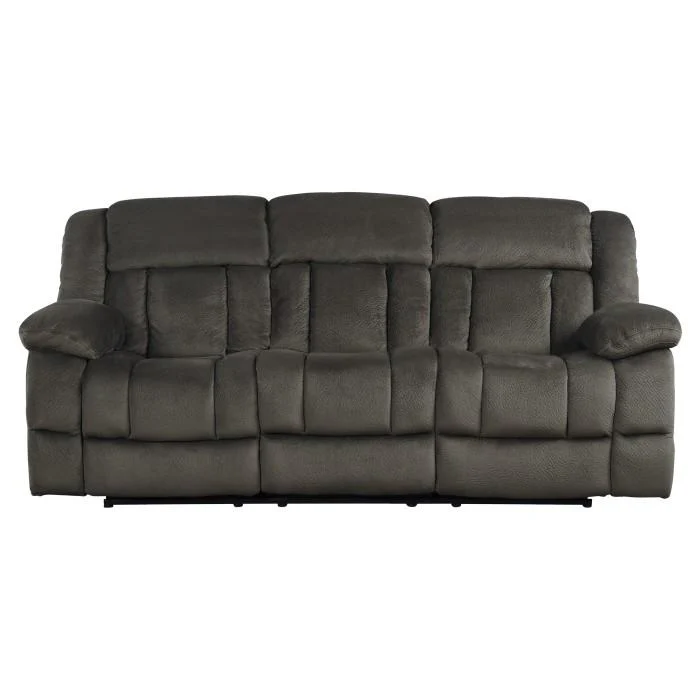 Laurelton Double Reclining Sofa in Chocolate 9636-3