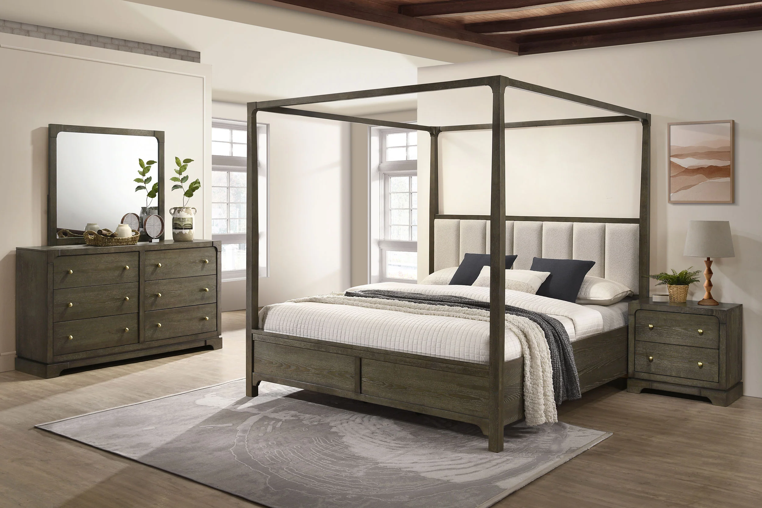 Gran Park 4 & 5 Piece Bedroom Set E.King, Queen, & Cal.King