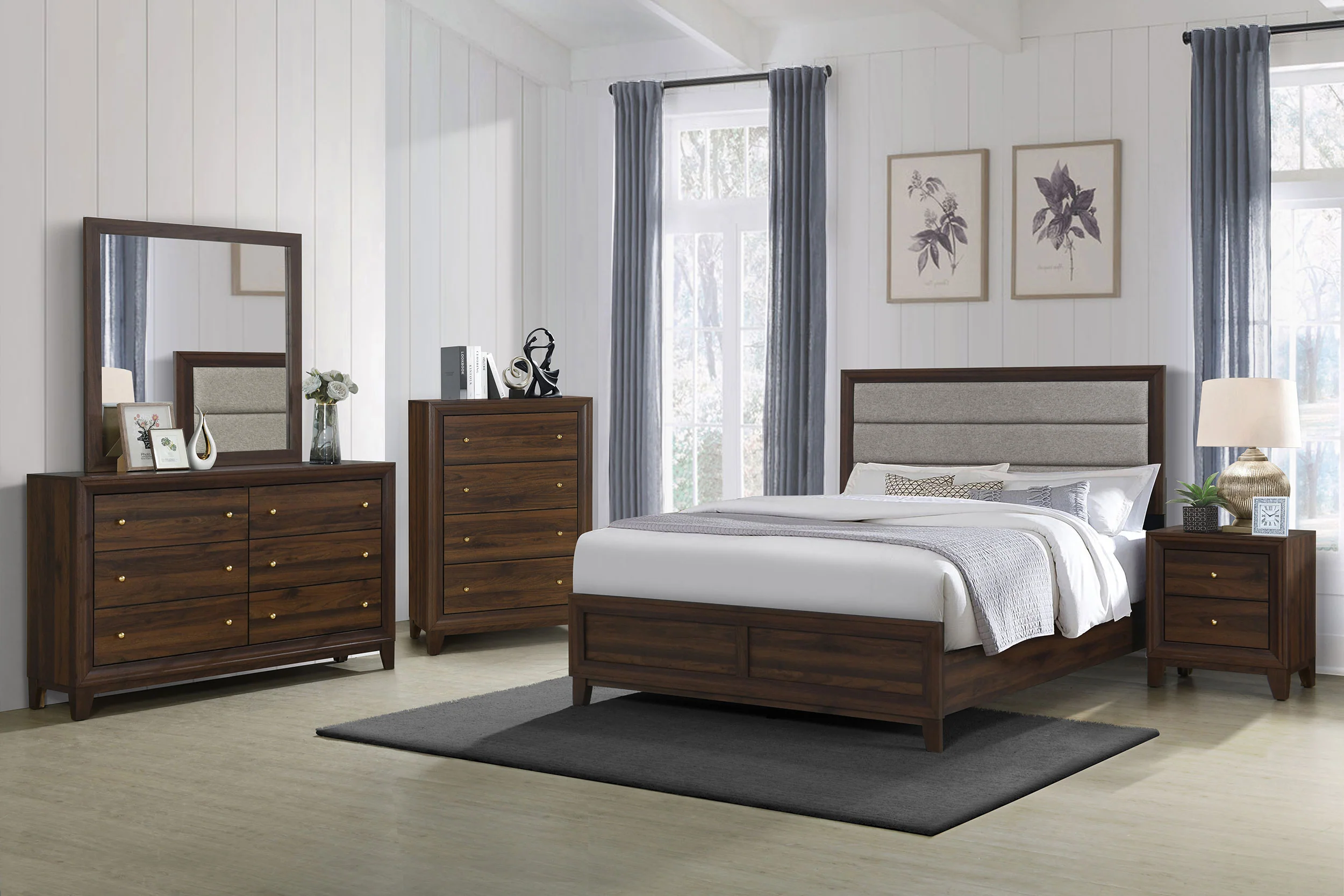 Welsley 4 & 5 Piece Bedroom Set