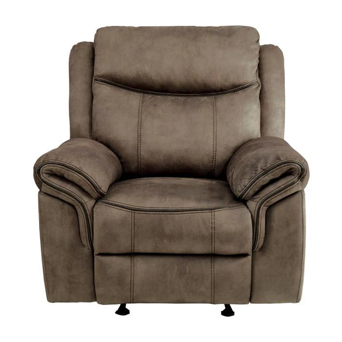 Aram Glider Reclining Chair in Dark Brown 8206NF-1