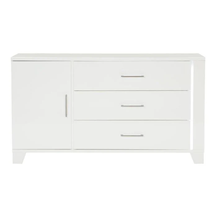 Kerren Dresser in White 1678W-5