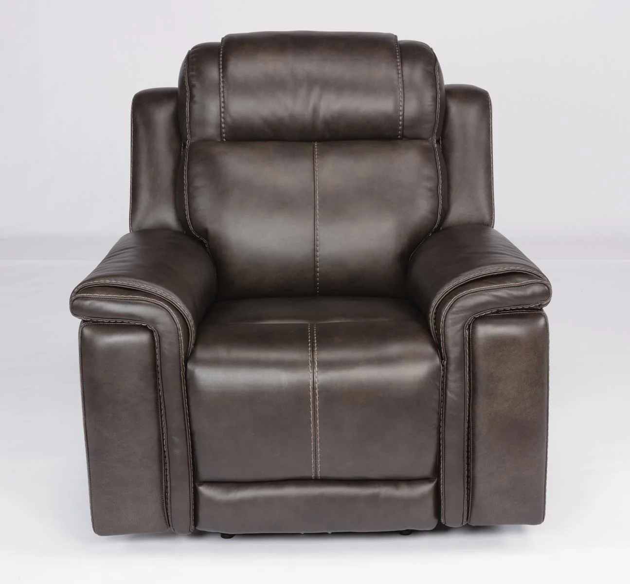 Flexsteel Latitudes Kingsley Leather Power Recliner w/Power Headrest