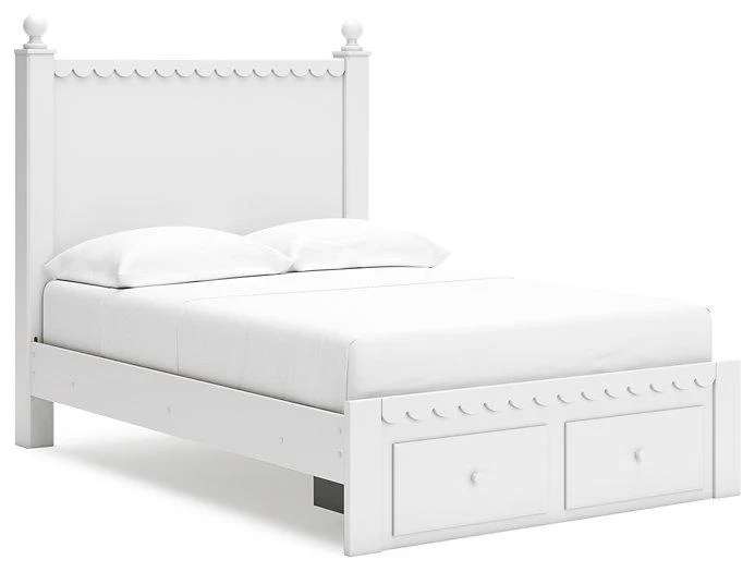 Mollviney Panel Storage Bed