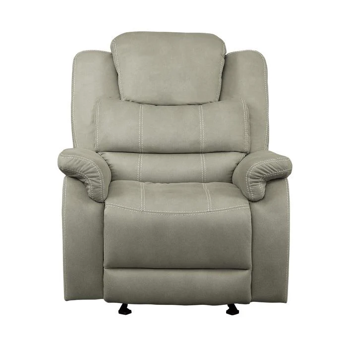 Shola Glider Reclining Chair in Gray
