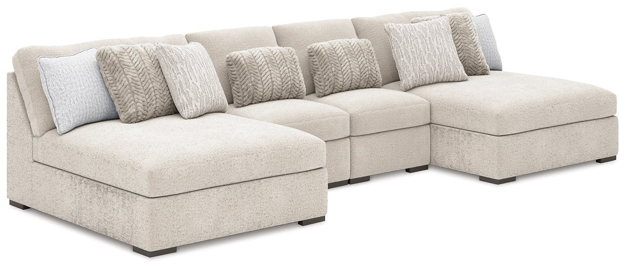 Cuddle Plush Sectional with Chaise