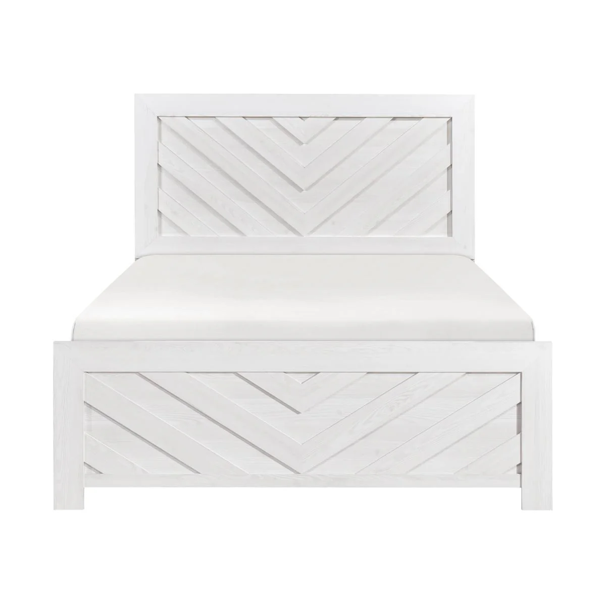 Corbin California King & Eastern King Bed White