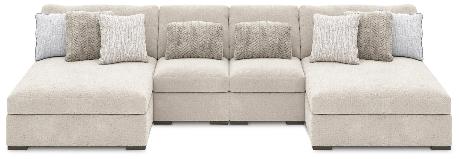 Cuddle Plush Sectional with Chaise