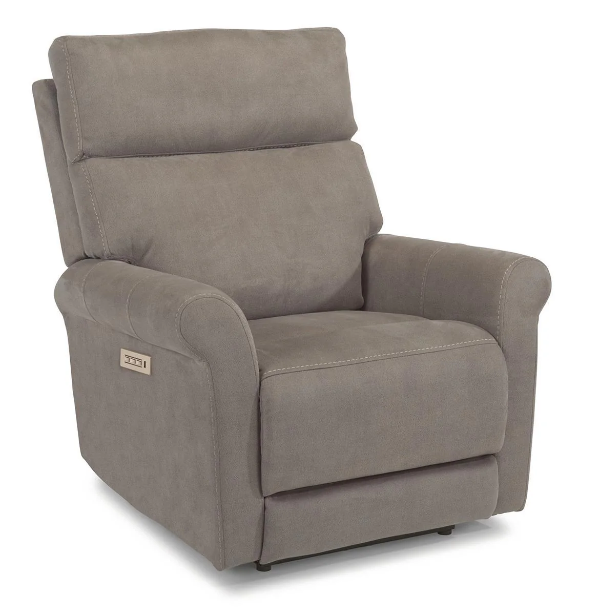 Flexsteel Owen Power Recliner with Power Headrest and Lumbar