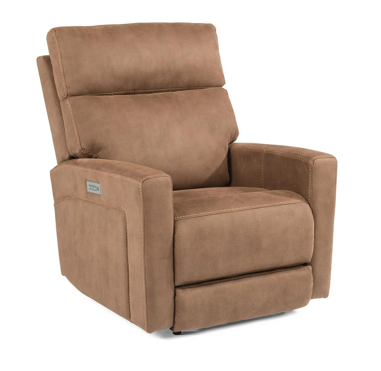 Flexsteel Ezra Power Recliner with Power Headrest and Lumbar