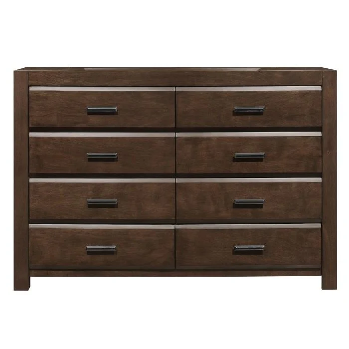 Erwan 8 Drawer Dresser in Dark Walnut 1961-5