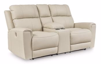 Dahlmoore Power Reclining Loveseat with Console