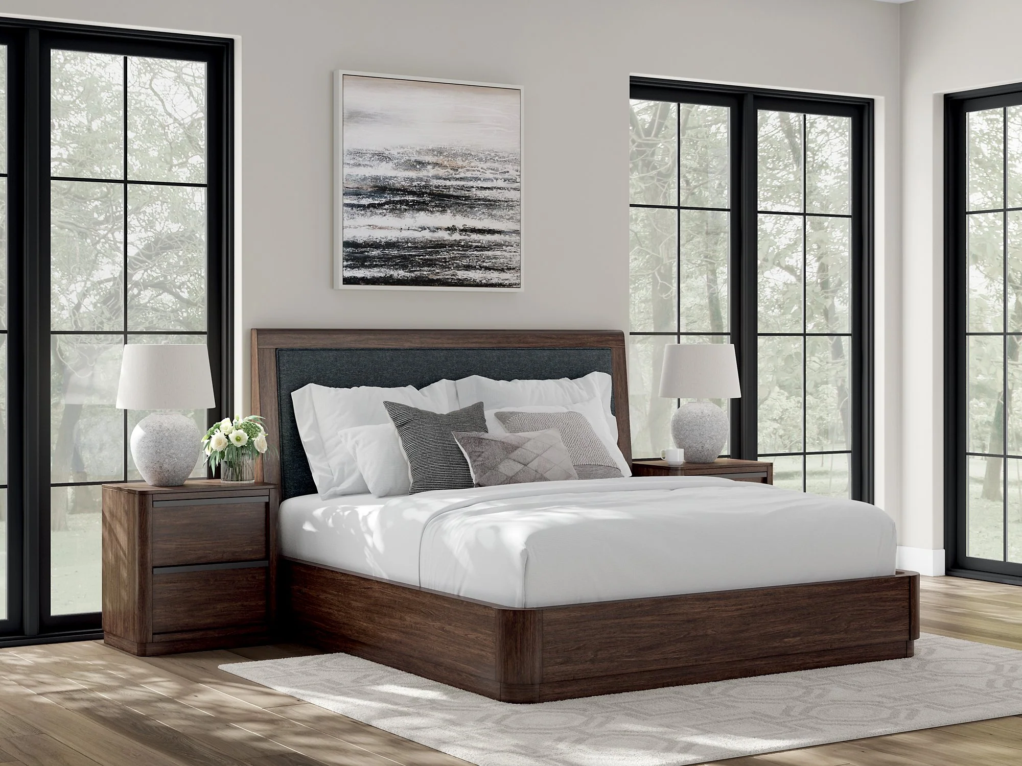Dilenno Upholstered Bed