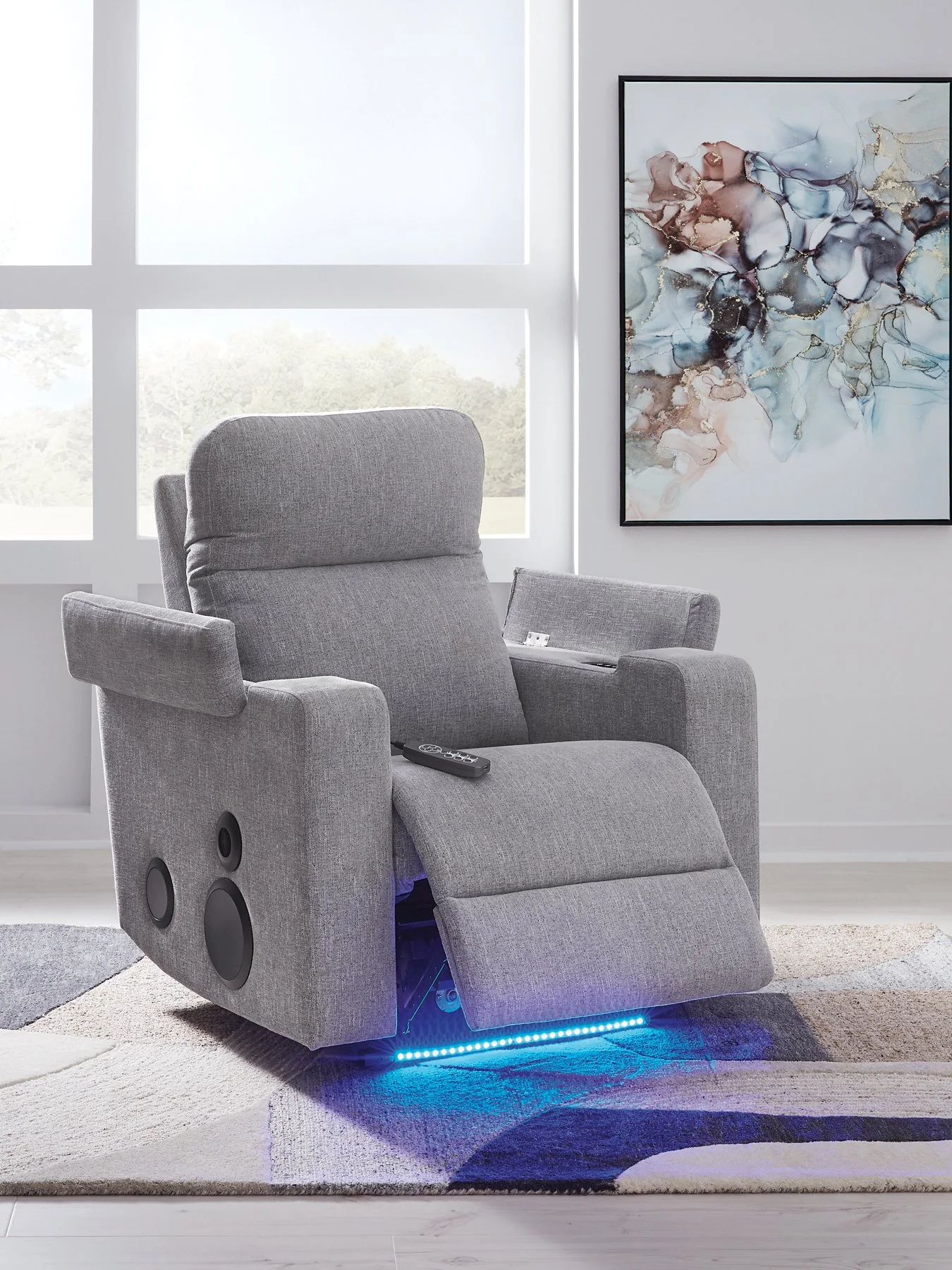 Pineland Power Glider Recliner with Audio System