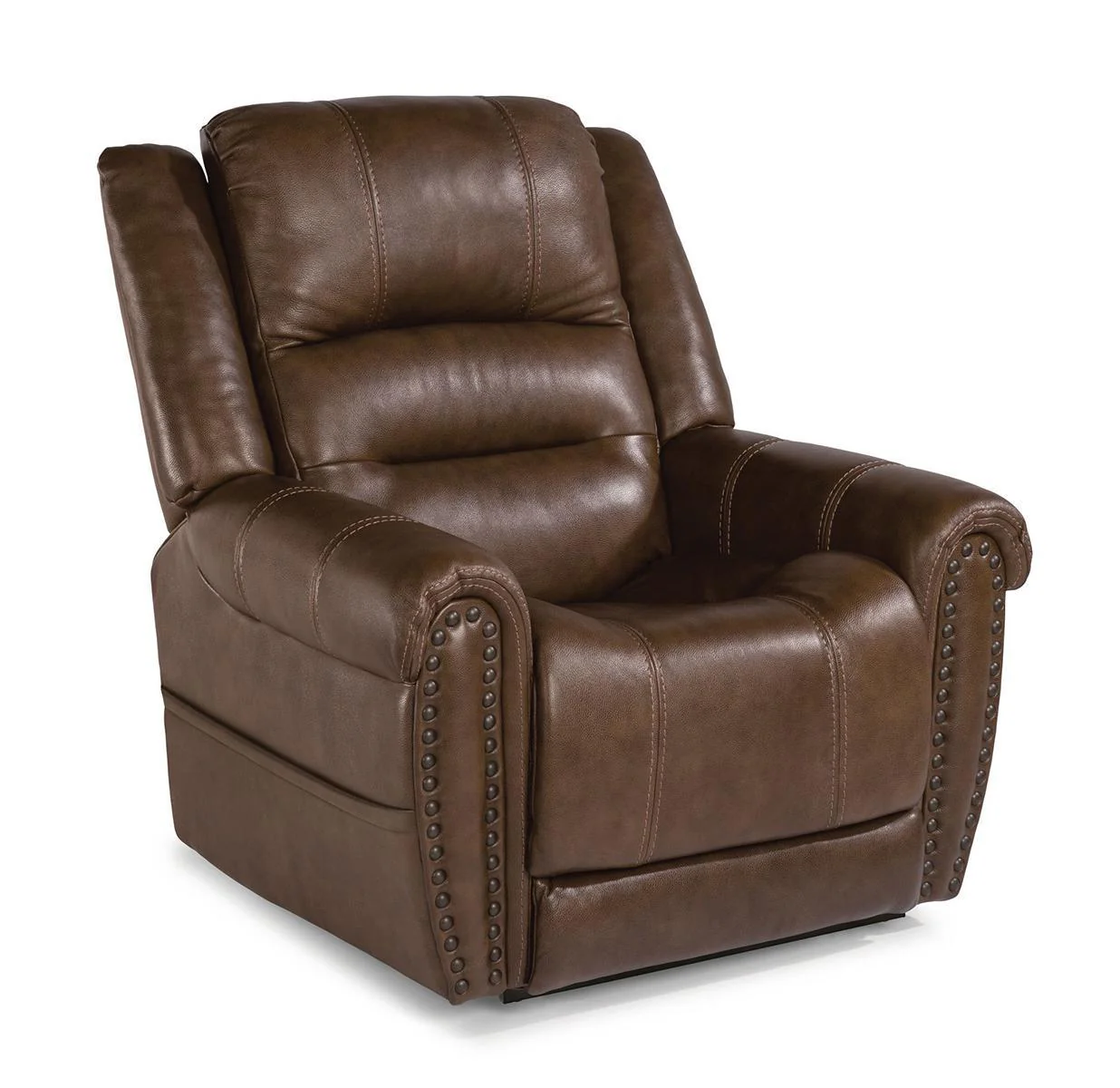 Flexsteel Oscar Power Lift Recliner with Power Headrest and Lumbar