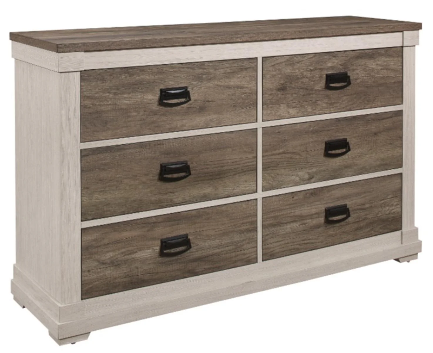 Arcadia Dresser in White & Weathered Gray 1677-5