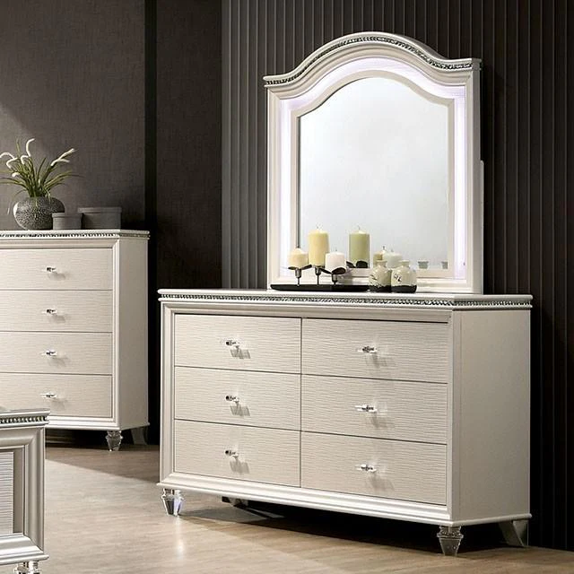 ALLIE Dresser Beige & Rose Gold