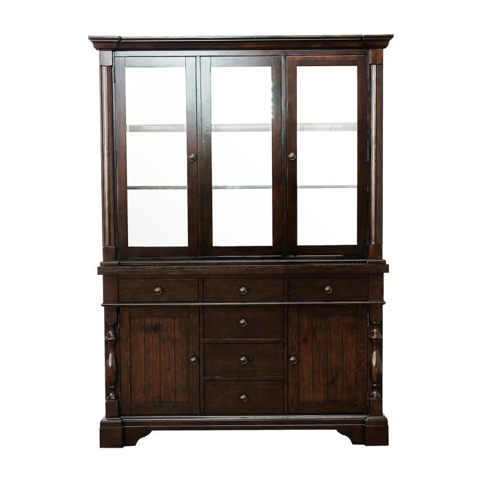 Yates Buffet and Hutch in Dark Oak 5167-50