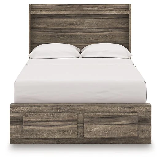 Elbrim Panel Storage Bed